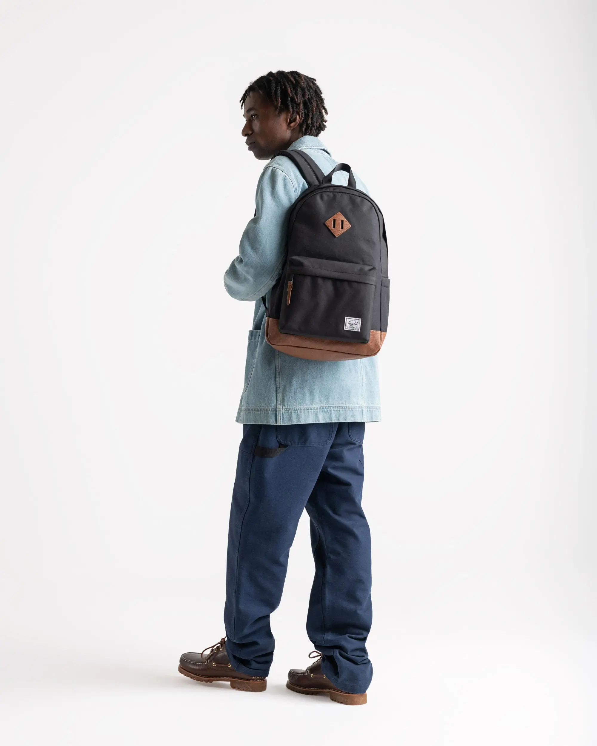 Herschel heritage rucksack schwarz
