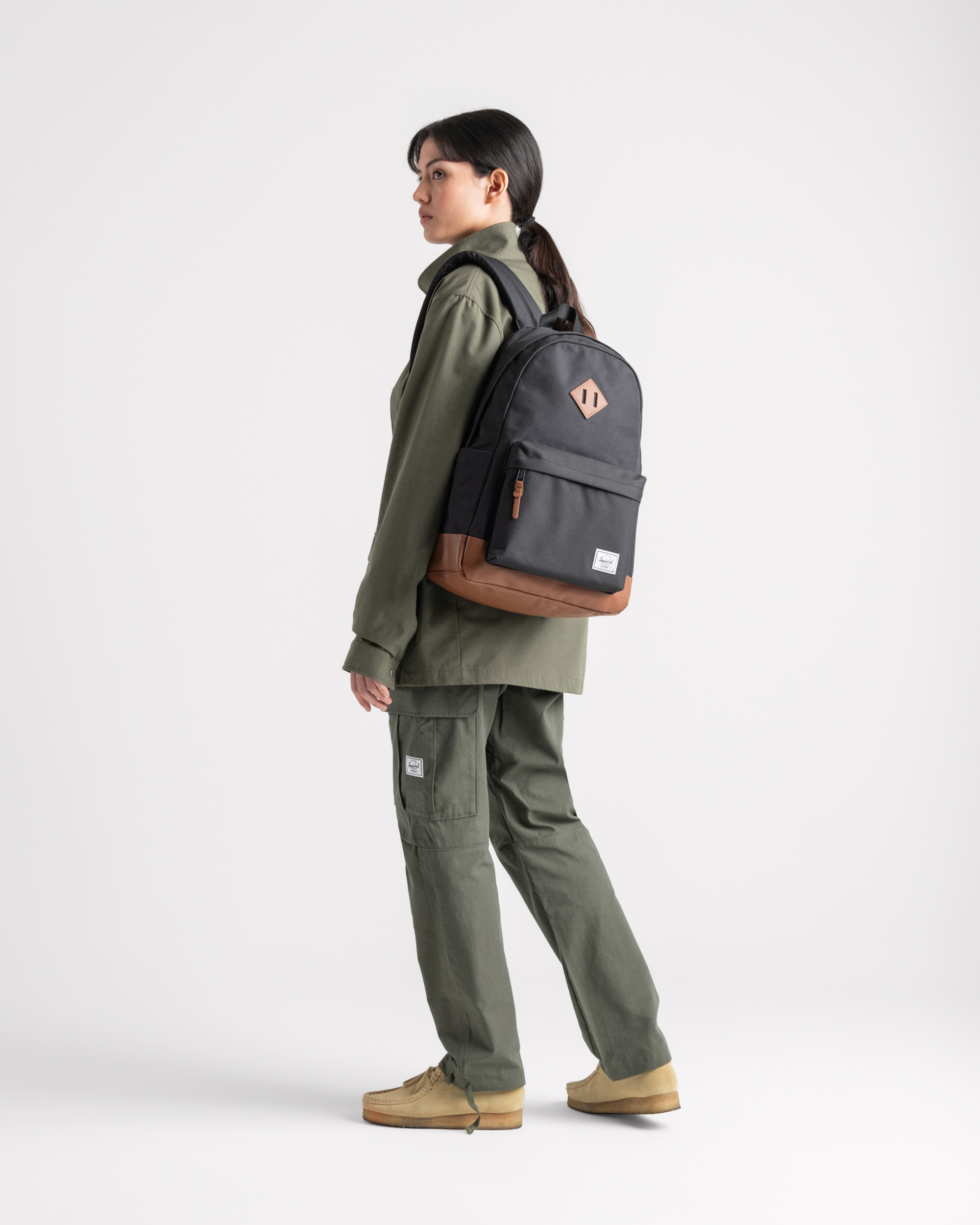 Herschel heritage backpack black 2025
