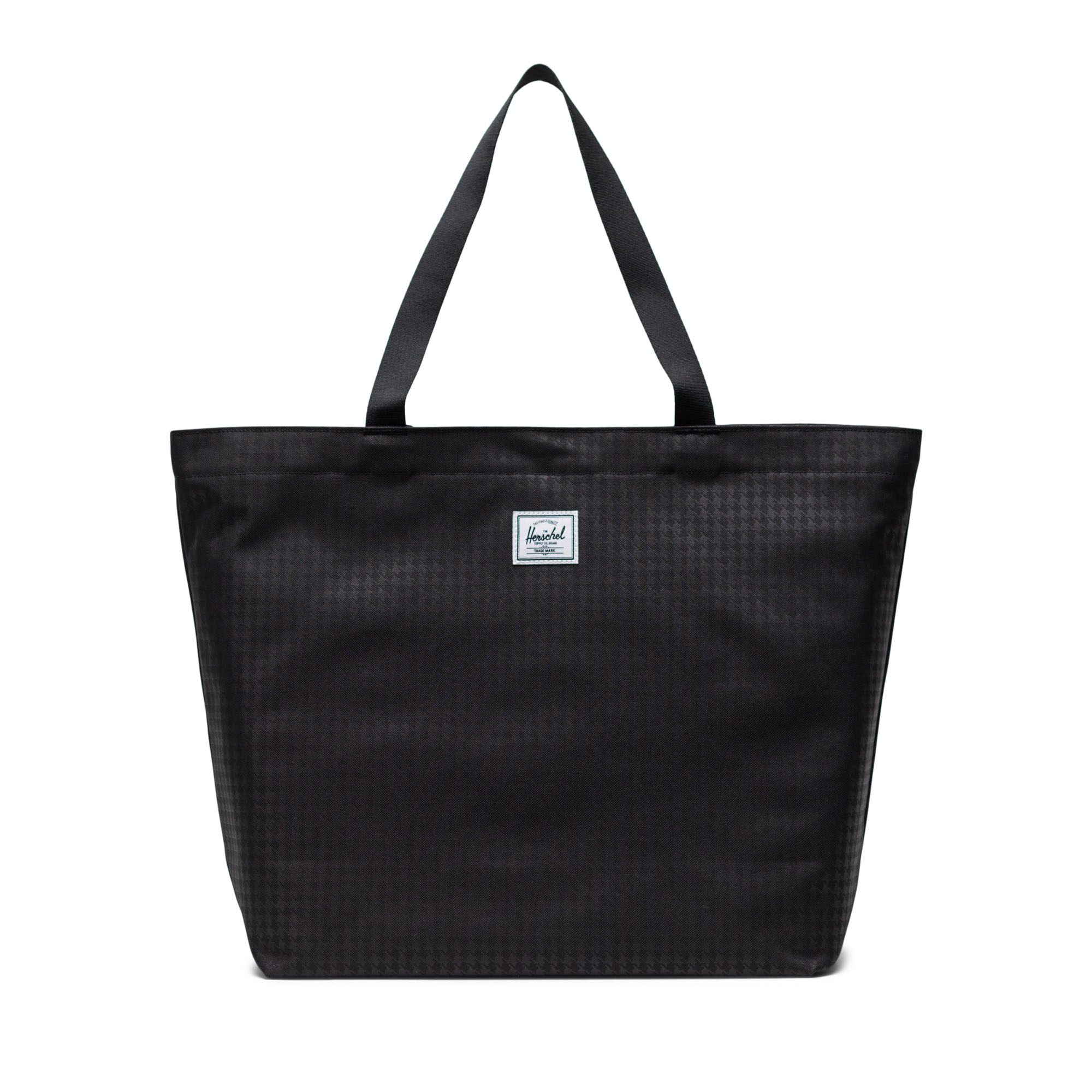 Herschel mica black shopper tote bag sale